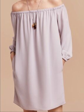 Aritzia❣️Wilfred Off-Shoulder Duree Dress
